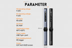 FNIRSI HS-01 Adjustable Temperature Soldering Iron DC 24V 80-420℃ Welding Solder Rework Station PD 65W Portable Repair Tool