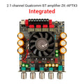 ZK-APTX3 Bt Amplifier Board 2.1 Channel 300W+300W+600W Amplifier Chip Tpa3255 Subwoofer Theater Audio Stereo Equalizer Amp