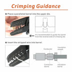 IWISS IWS-2820M Mini Micro Open Barrel Crimping Plier JAM MolexTyco JST Terminals and Connectors Mini Hand Crimper Tool