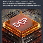 4x50W Car DSP Digital Audio Processor Support APP Control DSP Car Power Amplifier Audio Digital Sound Processor Car Accessories