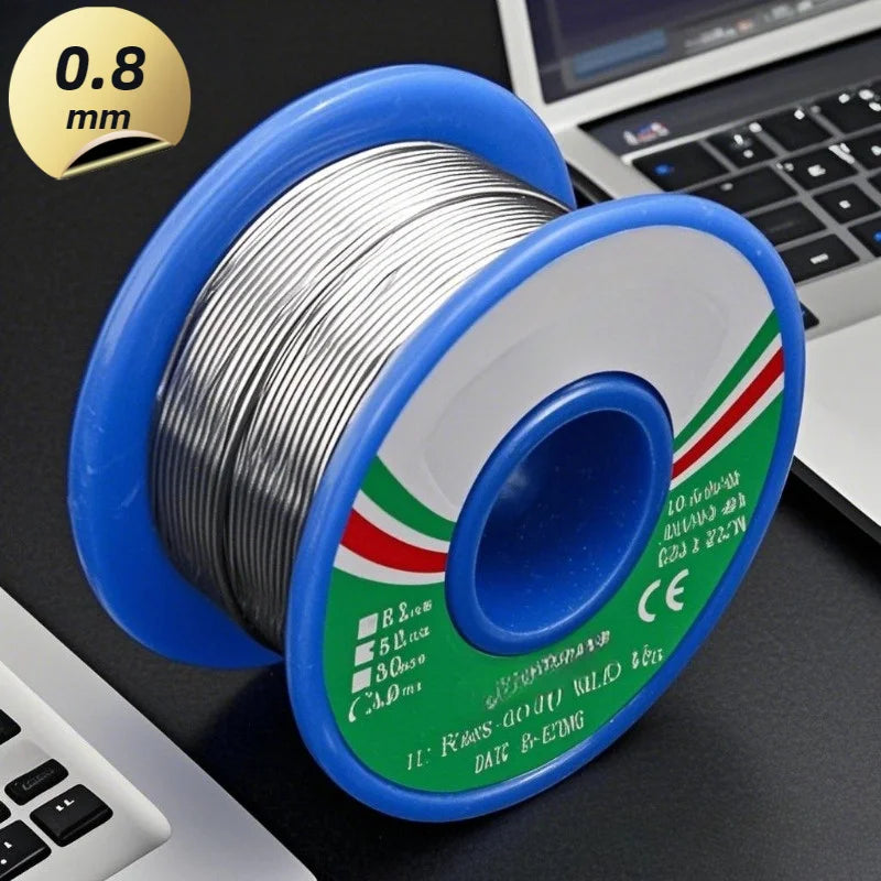50g/1.76oz, 60/40 High-Quality Solder Wire Containing Rosin Resin, Flux Content 1.5-2.0%, Electronic Repair Soldering