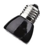 Reptile Ceramic Heat Emitter Mini Black Infrared Lamp 25W/50W/75W/100W For Lizard Snake Bearded Dragon Brooder Chickens Pet