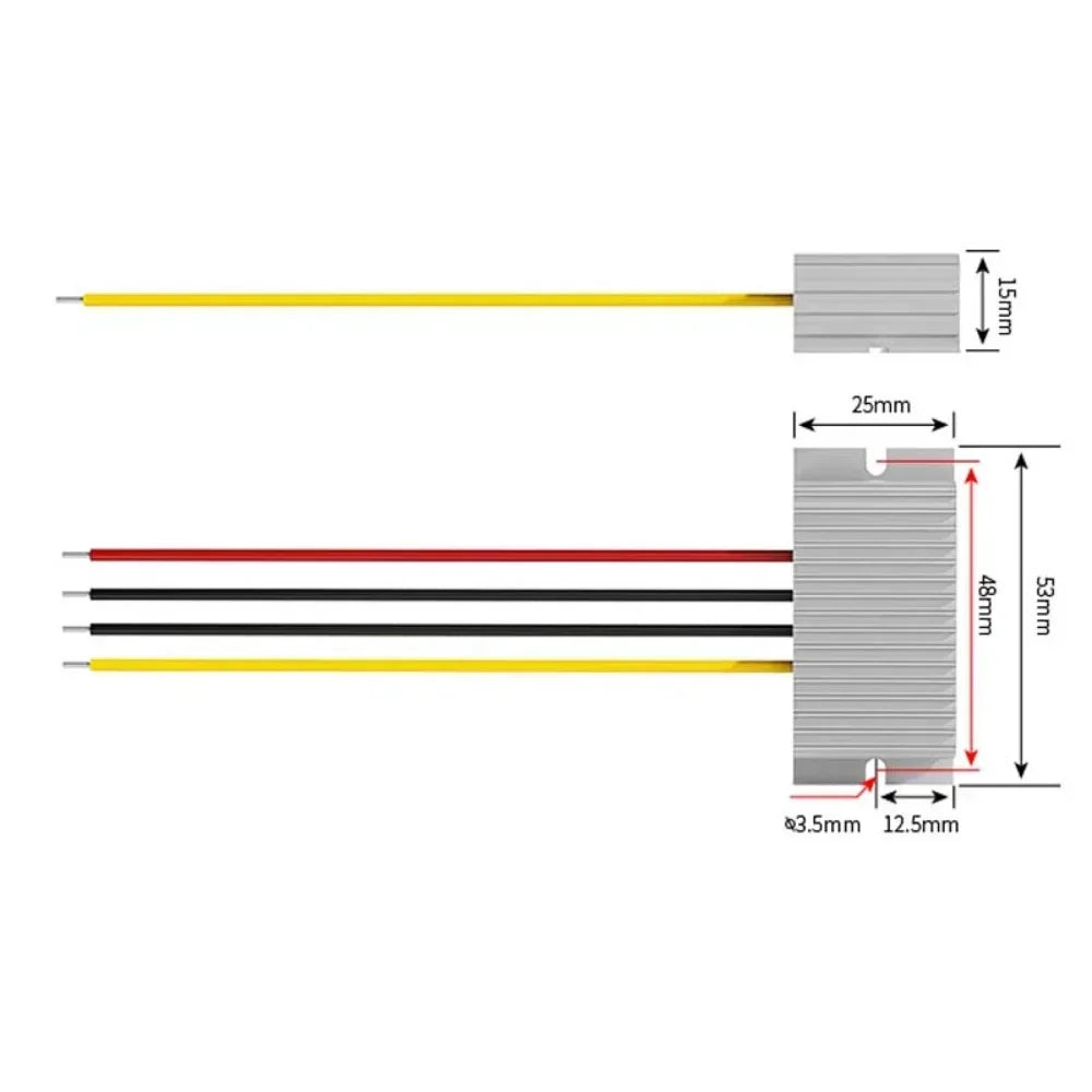 24V to 5V1A-5A 12V to 5V 5A 25W Power Converter Input Voltage 8-36V DC Step-down Module Buck to 5V Switching Power Supply