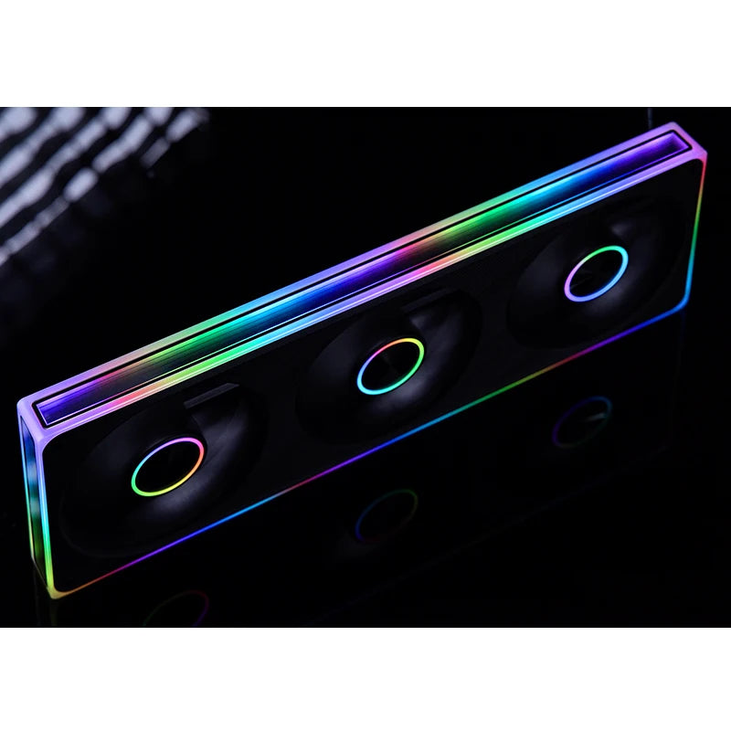 JONSBO ZE-120/240/360 PC Case Fan ARGB Four-sided Thousand-layer Mirror PWM Gaming Combined Cooling Fan