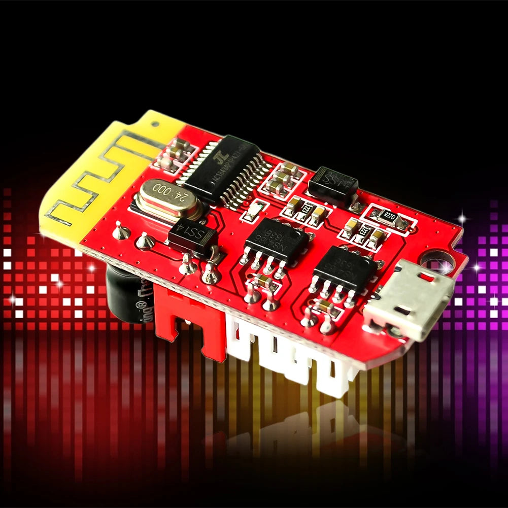 CT14 Micro 4.2 Stereo Bluetooth Power Amplifier Board Module 5W+5W Double Dual Plate DIY Bluetooth Speaker Sound Music Module