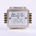 Power EMI Filter CW12B-40A/30A/20A/10A-R Three-phase Three-wire 380V Terminal Block Power Purifier