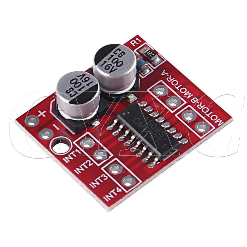 1/5/10PCS Mini L298N DC Motor Driver, MX1508 Mini Dual Channel 1.5A 2 Way PWM Speed Controller Dual H-Bridge Replace Stepper
