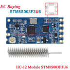 20Pcs/1pc HC-12 433Mhz SI4438 SI4463 Wireless Serial Port Module 1000m UART 3.3V/5V TTL Level With Antenna Bluetooth-compatible