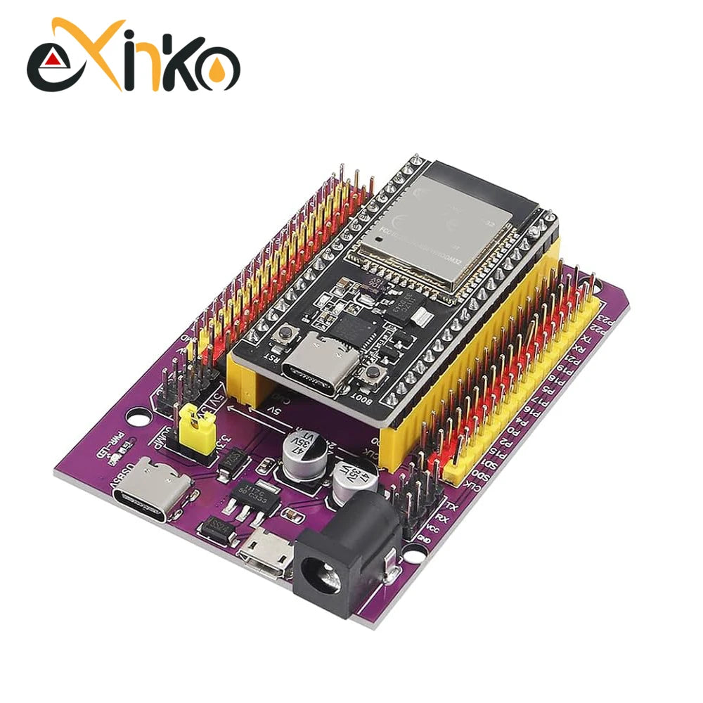 32 Development Board TYPE-C/MICRO USB CP2102 WiFi+Bluetooth Dual Core 32-DevKitC-32 Expansion