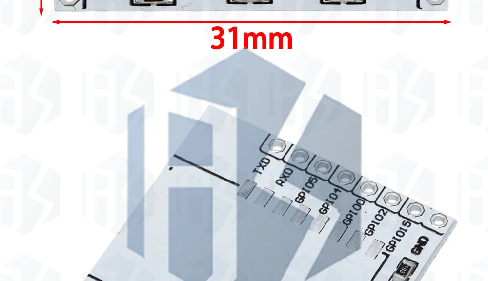 ESP8266 serial WIFI module adapter plate Applies to ESP-07 ESP-08 ESP-12E