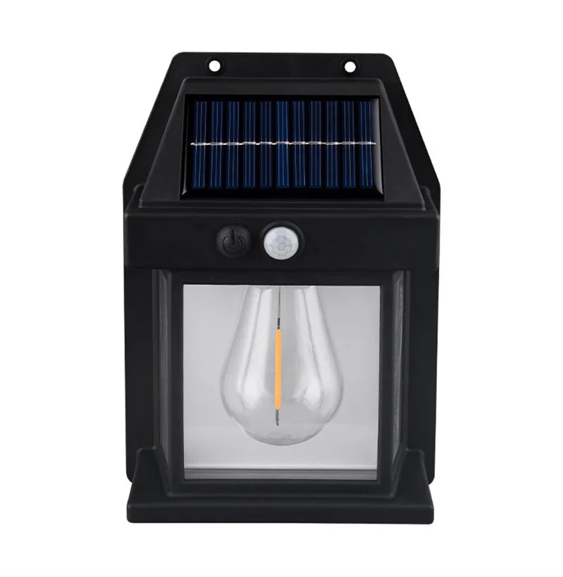 Solar Wall Lights Outdoor Tungsten Waterproof Wireless Motion Sensor Security Lamps Dusk to Dawn Lighting for Garden 1~8PCS 2026