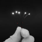 10Pcs/Set DIY Model Kits LED 0402 0603 0805 1206 SMD Lamp Wired Micro LED Chip 3V 30cm Pre-Soldered Miniature Scenes Toy Lights