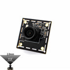 1080P 90FPS Global Shutter USB Camera, High Speed Web Camera with M12 No Distortion Lens, Plug Play for Machine Vision Security