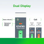 ENMG RXG Slim Power Relay 12A 24VDC/220VAC Coil, DIN Rail Mount Industrial Relay for PLC Control System