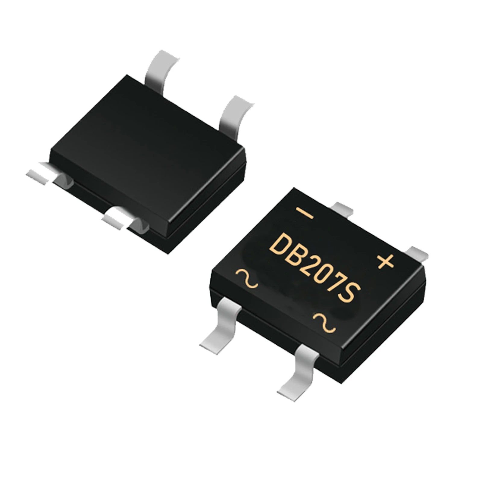 50pcs DB107S DB207S DB307S DB407S Bridge Rectifier SMD Diode 1A 2A 3A 4A 1000V