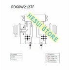 RD60W2127F For MOBILE RADIO 210Mhz - 270Mhz RF MOSFET Amplifier Module Reference RA30H2127M 30W/60W 12.5V / 24V RF power module