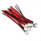 5/10Pairs JST XH 2.54mm 2Pin Female Male Connecting Plug Connector With 10CM 22AWG Soft Silicone for Tiny Drone Battery Terminal
