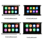 ESP32-S3 N4RE 4.3-inch/5-inch WIFI Bluetooth development board with IPS HD capacitive touch screen LCD display module