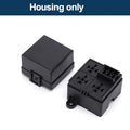 4/5P Relay Box with 12V/24V Auto Car Truck 3-Way Fuse Holder ATO Circuit 3 Blade Fuses for Car Boat Products