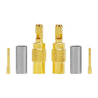 RF Coaxial Connector MMCX-JB2 Crimping RG316 174 MCX-J-1.5 Male MCX-K-1.5 Female Adapter