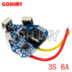 3S 6A 8A 10A 20A 25A 30A 40A 60A Li-ion Lithium Battery 18650 Charger PCB BMS Protection Board For Drill Motor Lipo Cell Module