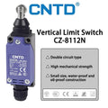 CNTD CZ-8112N IP65 Waterproof Switch Vertical Limit Switch 10A 380V Roller Plunger Product Travel Switch