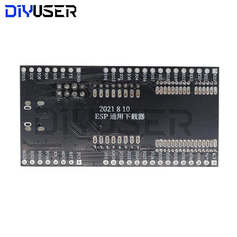 DIYUSER ESP8266 ESP32 Development Board Test Programmer Socket Downloader for ESP-01 ESP01S ESP12 ESP32