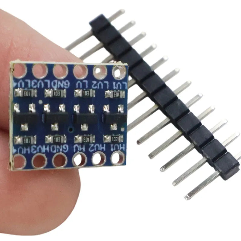 4MOS Transistor Level Conversion Module 3Vand5V 4 Channel Logic Level Shifter Bi-Directional High Speed IIC UART SPI for Arduino