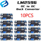 Adjustable Output LM2596S Step Down Module DC to DC Buck Converter Voltage Regulator Conversion Power Supply Module LM2596