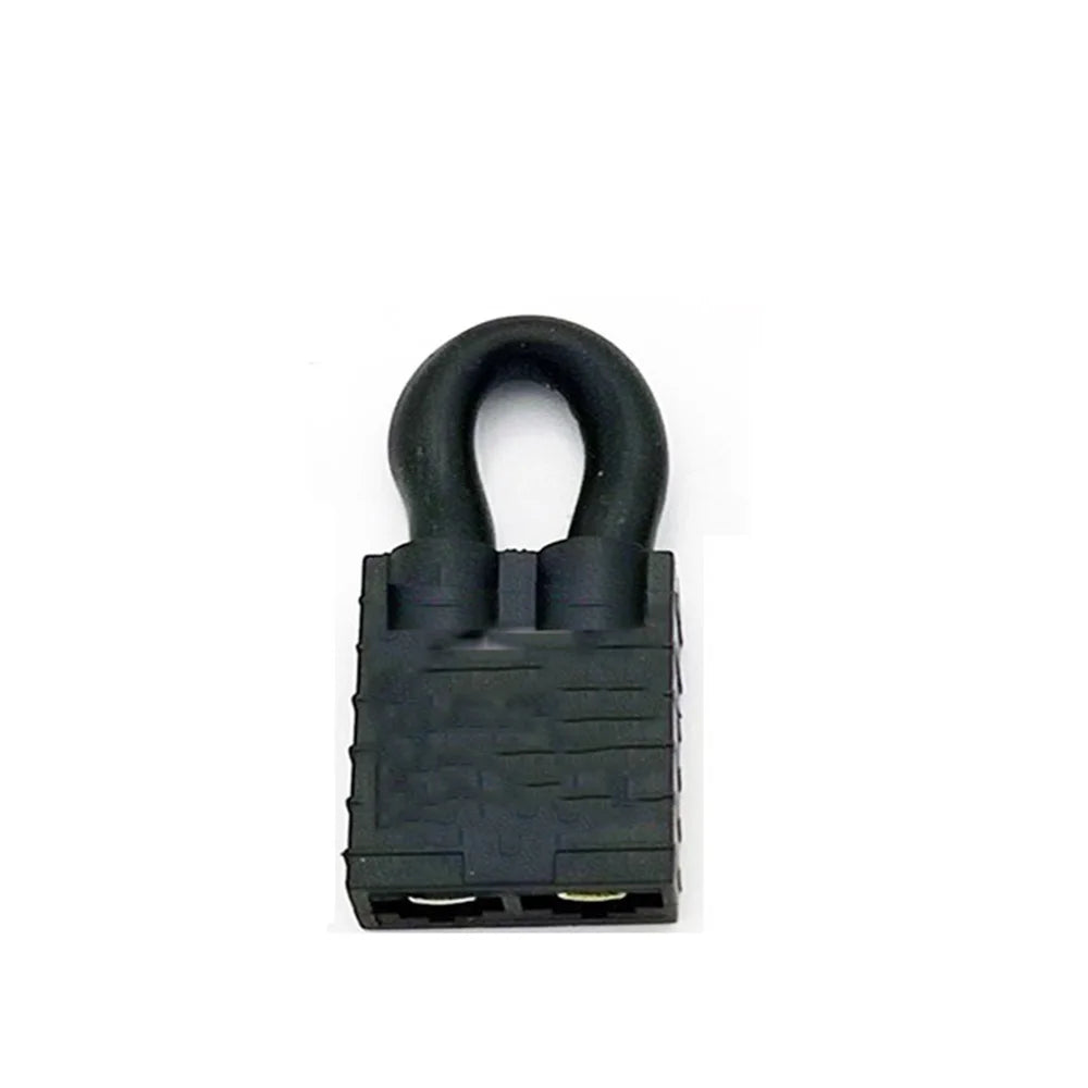 HPXGRC 1Pcs T Deans XT30 XT60 XT90 XT90S EC3 EC5 TRX JR MPX Plug for Bind Plug Loop Connector Short Circut Battery Jumper Cable