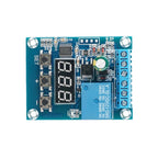 DC 9V/12V/24V 12A Voltage Detection Module Relay Charge and Discharge Monitoring Module Output Voltage Detection Range 0-99.9V