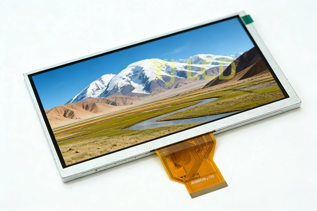 100% Tested 7 Inch LCD Touch Screen Panel AT070TN90/92/93/94 800x480 For Car DVD GPS Navigation Monitor Replacement Part