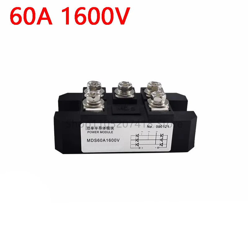 MDS 100A 150A 200A 1600V MDS100A1600V MDS150A1600V 3-Phase Bridge Rectifier Diode 150A Amp 1600V Heat sink HS2095 HS20150 AC-DC