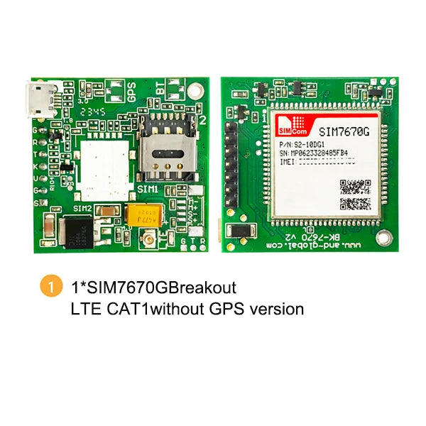 SIM7670G 4G Development Board LTE Cat1 SIMCOM Replaced SIM7600G Qualcomm Platform