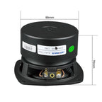 AIYIMA 1Pcs 4 Inch Subwoofer Speakers 4/8 Ohm 80W HiFi Bass Audio Fiberglass Basin Low Frequency Home Theater Loudspeaker