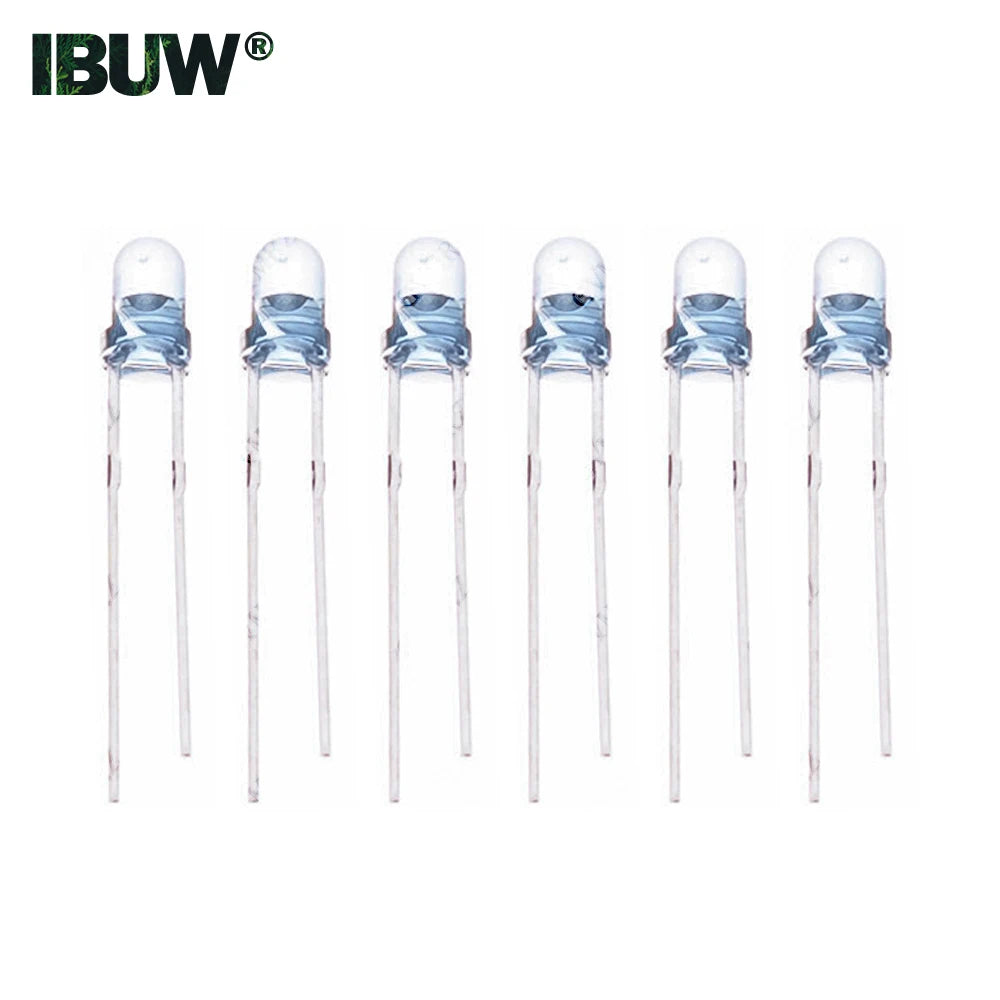 Infrared IR LED Diode 3mm 5mm Through Hole Emitting Diode for DIY Electronics