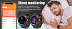 EIGIIS 1.45 Inch Smart Watch KE5 3ATM Waterproof Original Design Sports Watch With Compass And Altitude Barometer LED Flashlight