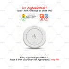 ZigBee 24G Human Presence Detector Minimum MmWave Radar Motion Sensor with Magnetic Bracket for Smart Life Tuya Hub Zigbee2mqtt
