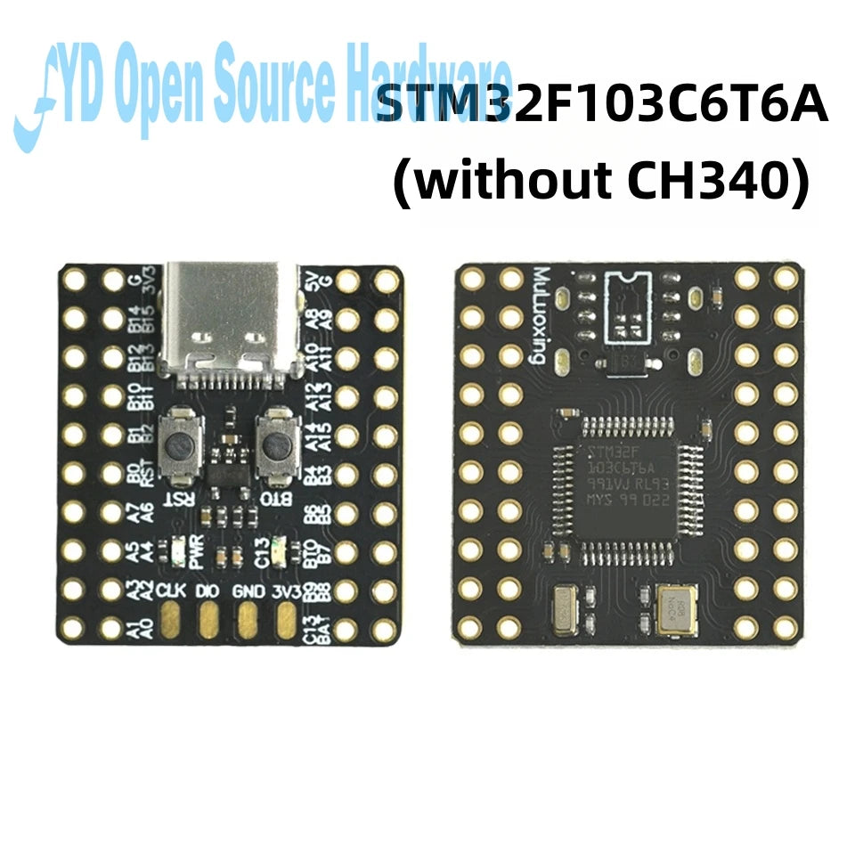 STM32F103C8T6 Mini Imported Original Chip Single Chip Ch340 ARM Architecture Minimum System Board