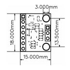 1PCS BMI270 High-Performance Six Axis Sensor Module - Accelerometer And Gyroscope - Exceeds BMI160 Performance