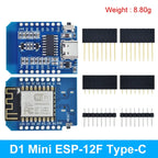WeMos D1 Mini ESP8266 ESP-12F ESP12 Module WiFi Development Board Micro USB 3.3V Based On ESP-8266EX 11 Digital Pin For Arduino