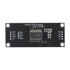 TM1637 LED Display Module 4 Digit 7 Segment 0.56 inch Time Clock Indicator Tube Module Red Blue Green Yellow White for Arduino