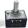 Double Volume Potentiometer ALPS RK27 10KA 20KA 50KA 100KA 250KAx2 Dual Unit 6Pins Round Handle Rotary Switch