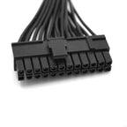 2025 New ATX 24 Pin Motherboard Power Extension Cable Internal PC PSU ATX 24 Pin Male To 24 Pin Female Extension Power Cable