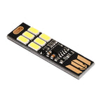 10/5/1PCS Mini 5730 USB Night Light 6 LED Light 5V Touch Sensor Dimmable for Power Bank Computer Laptop Book Reading Table Lamp