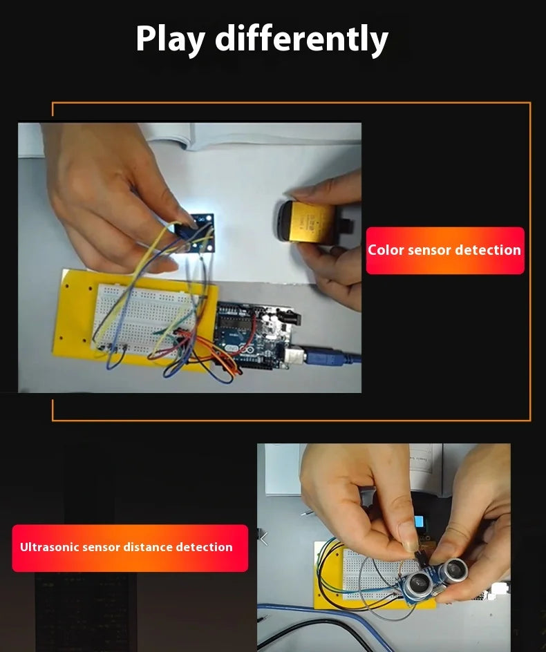 IoT Maker Board Arduino UNO R3 Starter Kit with Scratch Coding for Beginners Electronic DIYMore Official Store DIY More