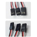 10/20/50/100 pcs JR Plug Servo Extension Lead Wire Cable 10CM 15CM 30CM Male to Male for RC Plane Quadcopter