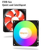 CPU Air Cooler X79 X99 3Pin PWM 4Pin Quiet Processor Cooling Fan For Intel LGA 1151 1155 1200 1700 2011 AMD AM3 AM4 PC Radiator