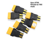 Outstanding Quality TRX Style Male to XT90 Female / TRX Style Female to XT90Male Connector Adapter for PFV Battery TRX Connector