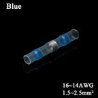 10 ~ 500pcs Solder Seal  Wire Connectors Kit Heat Shrink Butt Crimp Terminals Waterproof Electrical Cable Splice Connector
